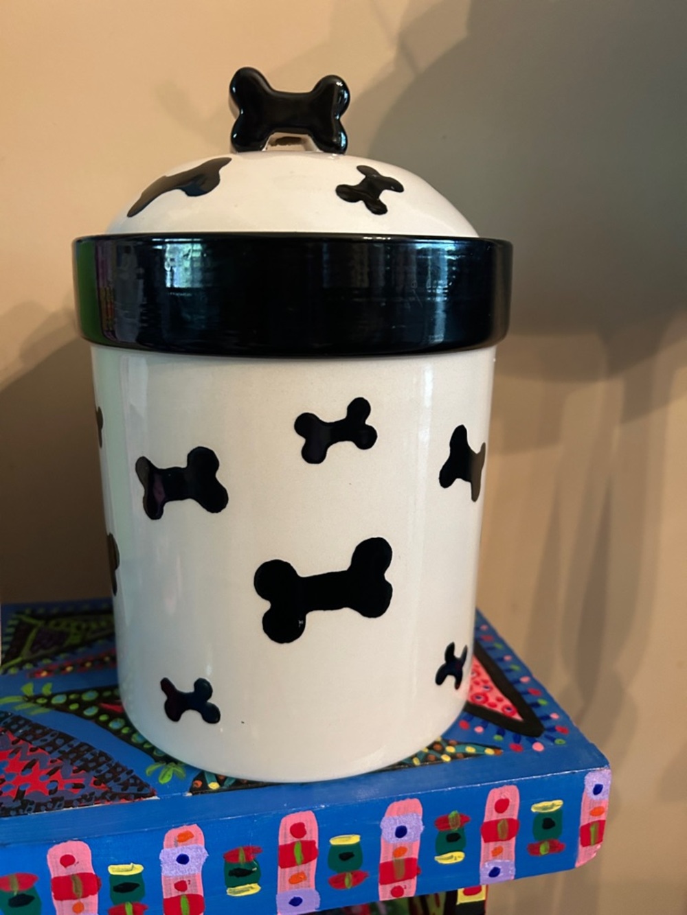 Dig Treat Canister- Ceramic